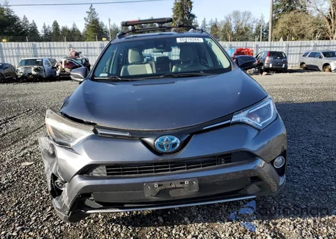 2017 Toyota Rav4 Hybrid Xle из США, поврежденный, VIN JTMRJREV5HD146900